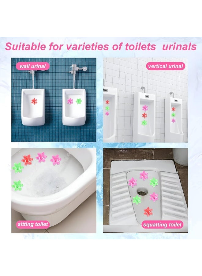 عبوة واحدة من جل المرحاض، تحتوي على 12 ختم زهرة، معطر لإزالة بقع المرحاض، مزيل للبقع، معطر جو، عبوة طوابع زهور لأحواض الاستحمام - لون عشوائي - Image 2